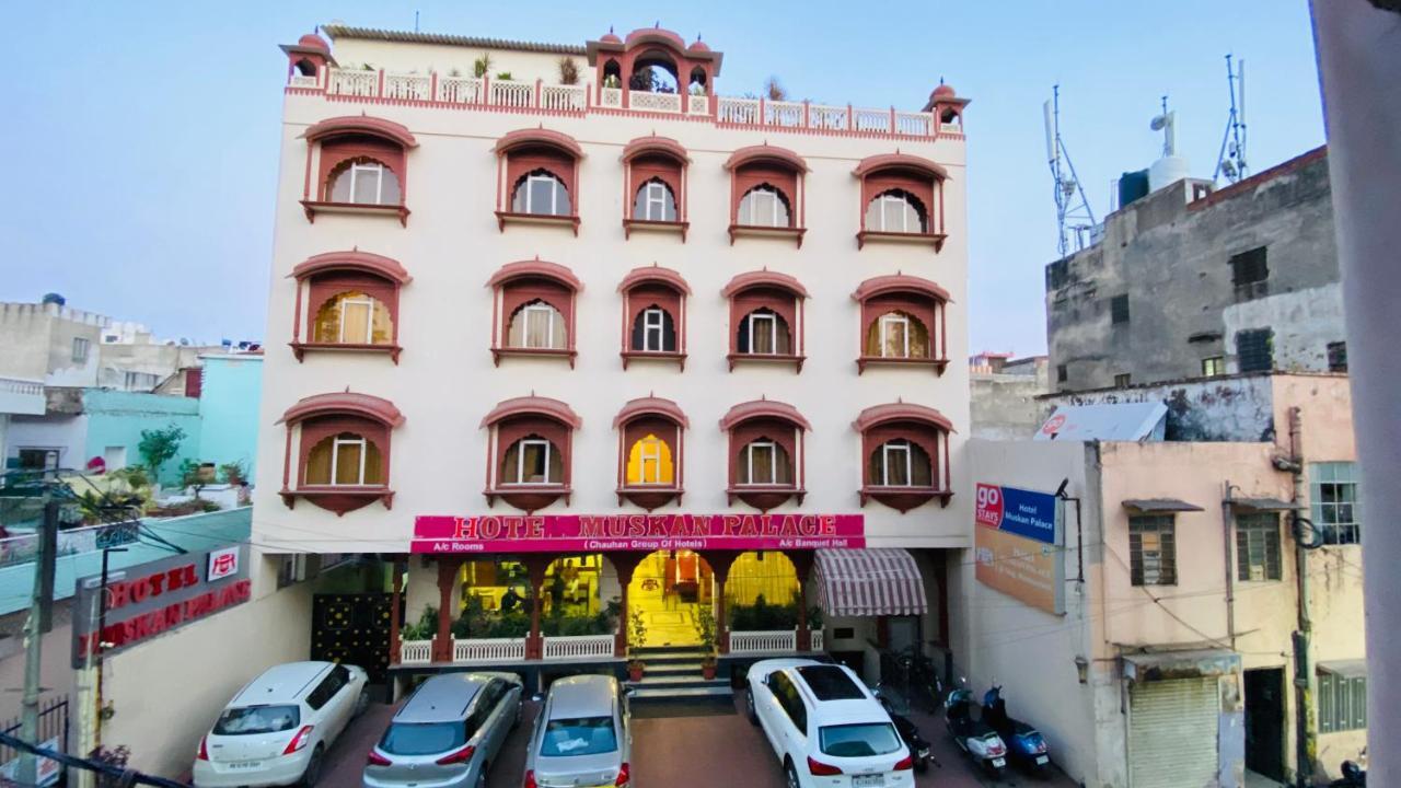 Hotel Muskan Palace Dźajpur Zewnętrze zdjęcie